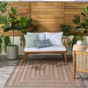 image:imageNourison Home Tulum Brown 3 x 5 Area Rug  Easy Clean Non Shedding Bed Room Living Room Dining Room Kitchen 3 x 5Brown