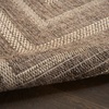 image:imageNourison Home Tulum Brown 3 x 5 Area Rug  Easy Clean Non Shedding Bed Room Living Room Dining Room Kitchen 3 x 5Brown