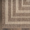 image:imageNourison Home Tulum Brown 3 x 5 Area Rug  Easy Clean Non Shedding Bed Room Living Room Dining Room Kitchen 3 x 5Brown