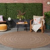 image:imageNourison Home Tulum Brown 3 x 5 Area Rug  Easy Clean Non Shedding Bed Room Living Room Dining Room Kitchen 3 x 5Brown
