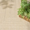 image:imageNourison Home Tulum Brown 3 x 5 Area Rug  Easy Clean Non Shedding Bed Room Living Room Dining Room Kitchen 3 x 5Cream