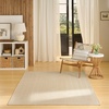 image:imageNourison Home Tulum Brown 3 x 5 Area Rug  Easy Clean Non Shedding Bed Room Living Room Dining Room Kitchen 3 x 5Cream