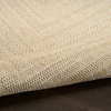 image:imageNourison Home Tulum Brown 3 x 5 Area Rug  Easy Clean Non Shedding Bed Room Living Room Dining Room Kitchen 3 x 5Cream