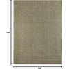 image:imageNourison Home Tulum Brown 3 x 5 Area Rug  Easy Clean Non Shedding Bed Room Living Room Dining Room Kitchen 3 x 5Olive