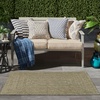 image:imageNourison Home Tulum Brown 3 x 5 Area Rug  Easy Clean Non Shedding Bed Room Living Room Dining Room Kitchen 3 x 5Olive