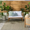 image:imageNourison Home Tulum Brown 3 x 5 Area Rug  Easy Clean Non Shedding Bed Room Living Room Dining Room Kitchen 3 x 5Olive