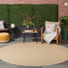 image:imageNourison Home Tulum Brown 3 x 5 Area Rug  Easy Clean Non Shedding Bed Room Living Room Dining Room Kitchen 3 x 5Taupe