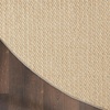 image:imageNourison Home Tulum Brown 3 x 5 Area Rug  Easy Clean Non Shedding Bed Room Living Room Dining Room Kitchen 3 x 5Taupe