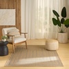 image:imageNourison Home Tulum Brown 3 x 5 Area Rug  Easy Clean Non Shedding Bed Room Living Room Dining Room Kitchen 3 x 5Taupe Grey
