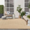 image:imageNourison Home Tulum Brown 3 x 5 Area Rug  Easy Clean Non Shedding Bed Room Living Room Dining Room Kitchen 3 x 5Taupe Grey