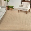 image:imageNourison Home Tulum Brown 3 x 5 Area Rug  Easy Clean Non Shedding Bed Room Living Room Dining Room Kitchen 3 x 5Taupe Grey