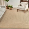 image:imageNourison Home Tulum Brown 3 x 5 Area Rug  Easy Clean Non Shedding Bed Room Living Room Dining Room Kitchen 3 x 5Taupe Grey