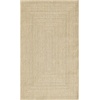 image:imageNourison Home Tulum Brown 3 x 5 Area Rug  Easy Clean Non Shedding Bed Room Living Room Dining Room Kitchen 3 x 5Taupe Ivory