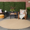 image:imageNourison Home Tulum Brown 3 x 5 Area Rug  Easy Clean Non Shedding Bed Room Living Room Dining Room Kitchen 3 x 5Taupe Ivory