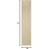 image:imageNourison Home Tulum Brown 3 x 5 Area Rug  Easy Clean Non Shedding Bed Room Living Room Dining Room Kitchen 3 x 5Taupe Ivory
