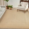 image:imageNourison Home Tulum Brown 3 x 5 Area Rug  Easy Clean Non Shedding Bed Room Living Room Dining Room Kitchen 3 x 5Taupe Ivory