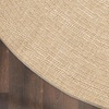image:imageNourison Home Tulum Brown 3 x 5 Area Rug  Easy Clean Non Shedding Bed Room Living Room Dining Room Kitchen 3 x 5Taupe Ivory