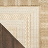 image:imageNourison Home Tulum Brown 3 x 5 Area Rug  Easy Clean Non Shedding Bed Room Living Room Dining Room Kitchen 3 x 5Taupe Ivory