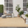 image:imageNourison Home Tulum Brown 3 x 5 Area Rug  Easy Clean Non Shedding Bed Room Living Room Dining Room Kitchen 3 x 5Taupe Ivory