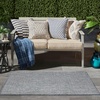 image:imageNourison Home Tulum Denim 3 x 5 Area Rug  Easy Clean Non Shedding Bed Room Living Room Dining Room Kitchen 3 x 5