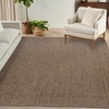 image:imageNourison Home Tulum Taupe 2 x 3 Area Rug  Easy Clean Non Shedding Bed Room Living Room Dining Room Kitchen 2 x 3Brown