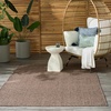 image:imageNourison Home Tulum Taupe 2 x 3 Area Rug  Easy Clean Non Shedding Bed Room Living Room Dining Room Kitchen 2 x 3Brown