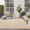 image:imageNourison Home Tulum Taupe 2 x 3 Area Rug  Easy Clean Non Shedding Bed Room Living Room Dining Room Kitchen 2 x 3Cream
