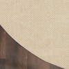 image:imageNourison Home Tulum Taupe 2 x 3 Area Rug  Easy Clean Non Shedding Bed Room Living Room Dining Room Kitchen 2 x 3Cream
