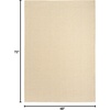 image:imageNourison Home Tulum Taupe 2 x 3 Area Rug  Easy Clean Non Shedding Bed Room Living Room Dining Room Kitchen 2 x 3Cream