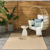 image:imageNourison Home Tulum Taupe 2 x 3 Area Rug  Easy Clean Non Shedding Bed Room Living Room Dining Room Kitchen 2 x 3Taupe