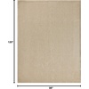 image:imageNourison Home Tulum Taupe 2 x 3 Area Rug  Easy Clean Non Shedding Bed Room Living Room Dining Room Kitchen 2 x 3Taupe