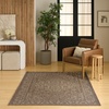 image:imageNourison Home Tulum Taupe Olive 3 x 5 Area Rug  Easy Clean Non Shedding Bed Room Living Room Dining Room Kitchen 3 x 5Brown