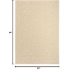 image:imageNourison Home Tulum Taupe Olive 3 x 5 Area Rug  Easy Clean Non Shedding Bed Room Living Room Dining Room Kitchen 3 x 5Cream