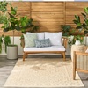 image:imageNourison Home Tulum Taupe Olive 3 x 5 Area Rug  Easy Clean Non Shedding Bed Room Living Room Dining Room Kitchen 3 x 5Cream