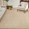 image:imageNourison Home Tulum Taupe Olive 3 x 5 Area Rug  Easy Clean Non Shedding Bed Room Living Room Dining Room Kitchen 3 x 5Cream