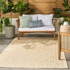 image:imageNourison Home Tulum Taupe Olive 3 x 5 Area Rug  Easy Clean Non Shedding Bed Room Living Room Dining Room Kitchen 3 x 5Cream