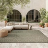 image:imageNourison Home Tulum Taupe Olive 3 x 5 Area Rug  Easy Clean Non Shedding Bed Room Living Room Dining Room Kitchen 3 x 5Olive
