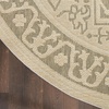 image:imageNourison Home Tulum Taupe Olive 3 x 5 Area Rug  Easy Clean Non Shedding Bed Room Living Room Dining Room Kitchen 3 x 5Taupe Olive