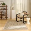 image:imageNourison Home Tulum Taupe Olive 3 x 5 Area Rug  Easy Clean Non Shedding Bed Room Living Room Dining Room Kitchen 3 x 5Taupe Olive