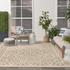 image:imageNourison Home Tulum Taupe Olive 3 x 5 Area Rug  Easy Clean Non Shedding Bed Room Living Room Dining Room Kitchen 3 x 5Taupe Olive
