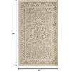 image:imageNourison Home Tulum Taupe Olive 3 x 5 Area Rug  Easy Clean Non Shedding Bed Room Living Room Dining Room Kitchen 3 x 5Taupe Olive