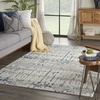 image:imageNourison Home Twilight Artistic IvoryNavy 2 x 3 Area Rug Easy Cleaning Non Shedding Bed Room Living Room Dining Room Kitchen 2x3IvoryNavy