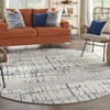 image:imageNourison Home Twilight Artistic IvoryNavy 2 x 3 Area Rug Easy Cleaning Non Shedding Bed Room Living Room Dining Room Kitchen 2x3IvoryNavy