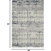 image:imageNourison Home Twilight Artistic IvoryNavy 2 x 3 Area Rug Easy Cleaning Non Shedding Bed Room Living Room Dining Room Kitchen 2x3IvoryNavy