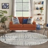 image:imageNourison Home Twilight Artistic IvoryNavy 2 x 3 Area Rug Easy Cleaning Non Shedding Bed Room Living Room Dining Room Kitchen 2x3IvoryNavy