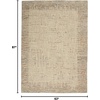 image:imageNourison Home Vail Beige Multicolor 53 x 73 Area Rug  Easy Clean Non Shedding Bed Room Living Room Dining Room Kitchen 5 x 7BeigeMulti