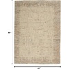 image:imageNourison Home Vail Beige Multicolor 53 x 73 Area Rug  Easy Clean Non Shedding Bed Room Living Room Dining Room Kitchen 5 x 7BeigeMulti