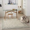 image:imageNourison Home Vail Beige Multicolor 53 x 73 Area Rug  Easy Clean Non Shedding Bed Room Living Room Dining Room Kitchen 5 x 7IvoryMulti