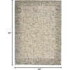 image:imageNourison Home Vail Beige Multicolor 53 x 73 Area Rug  Easy Clean Non Shedding Bed Room Living Room Dining Room Kitchen 5 x 7IvoryMulti