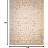 image:imageNourison Home Vintage Washables Beige 53 x 73 Area Rug  Easy Clean Non Shedding Bed Room Living Room Dining Room Kitchen 5 x 7Beige